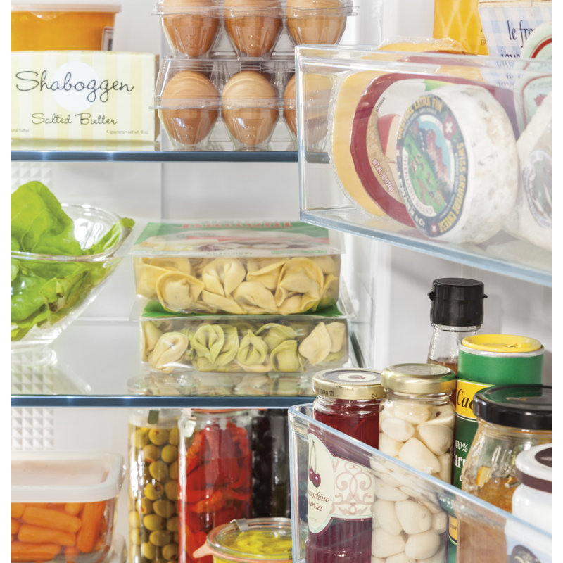 Haier 33" 16.4 Cubic Feet Energy Star SmudgeResistant Builtin Bottom